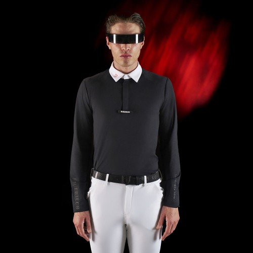 CAMISA EQUESTRO MENÂ´S RIDERTECH POLO SHIRT LS