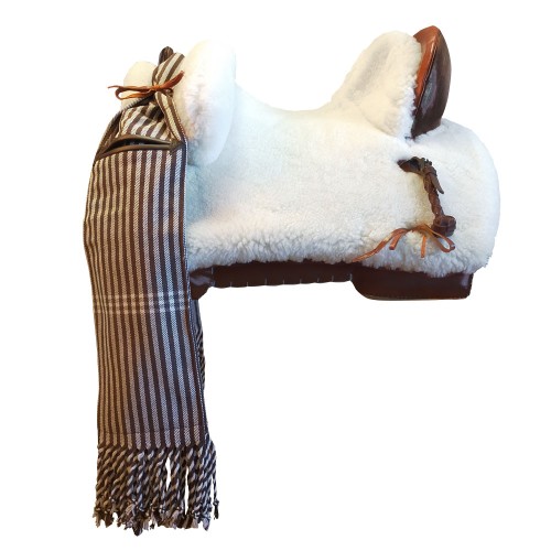 SILLA CASTECUS VAQUERA MODELO REJONEO FIBRA