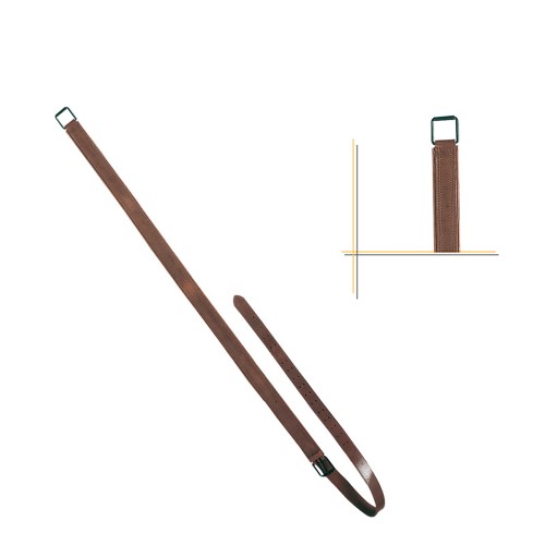 CINCHA VAQUERA CUERO CASTECUS