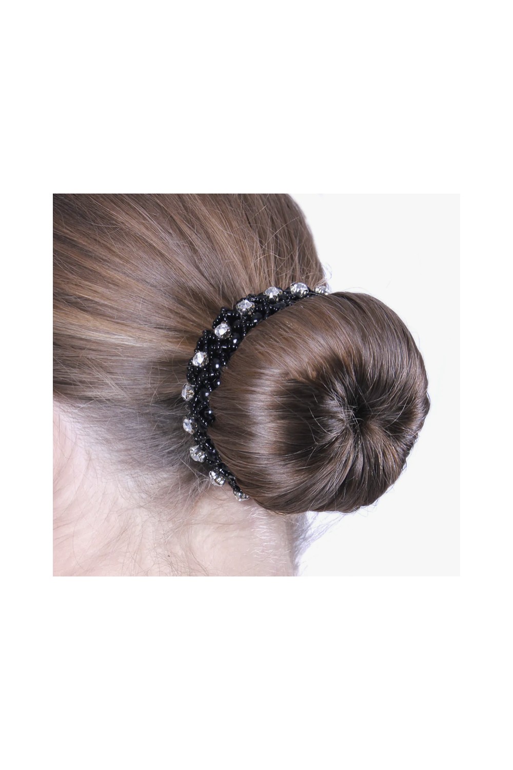 COLETERO PARA MOÑO CON DIAMANTES QHP