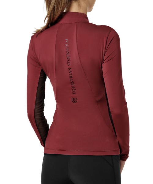 BASE LAYER AIR BREEZE BORDEAUX EQUESTRIAN STOCKHOLM 2
