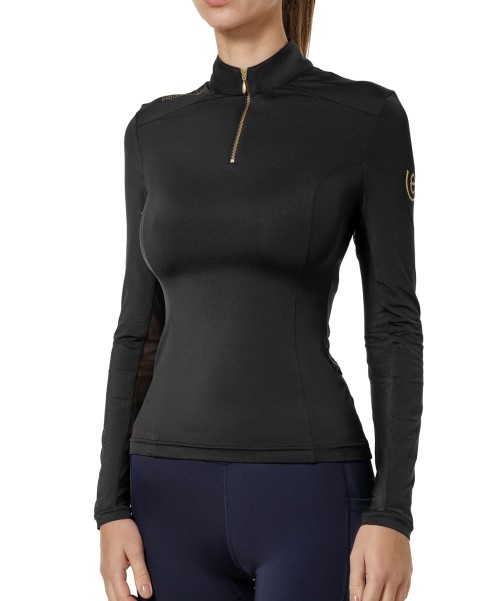 BASE LAYER AIR BREEZE BLACK GOLD EQUESTRIAN STOCKHOLM