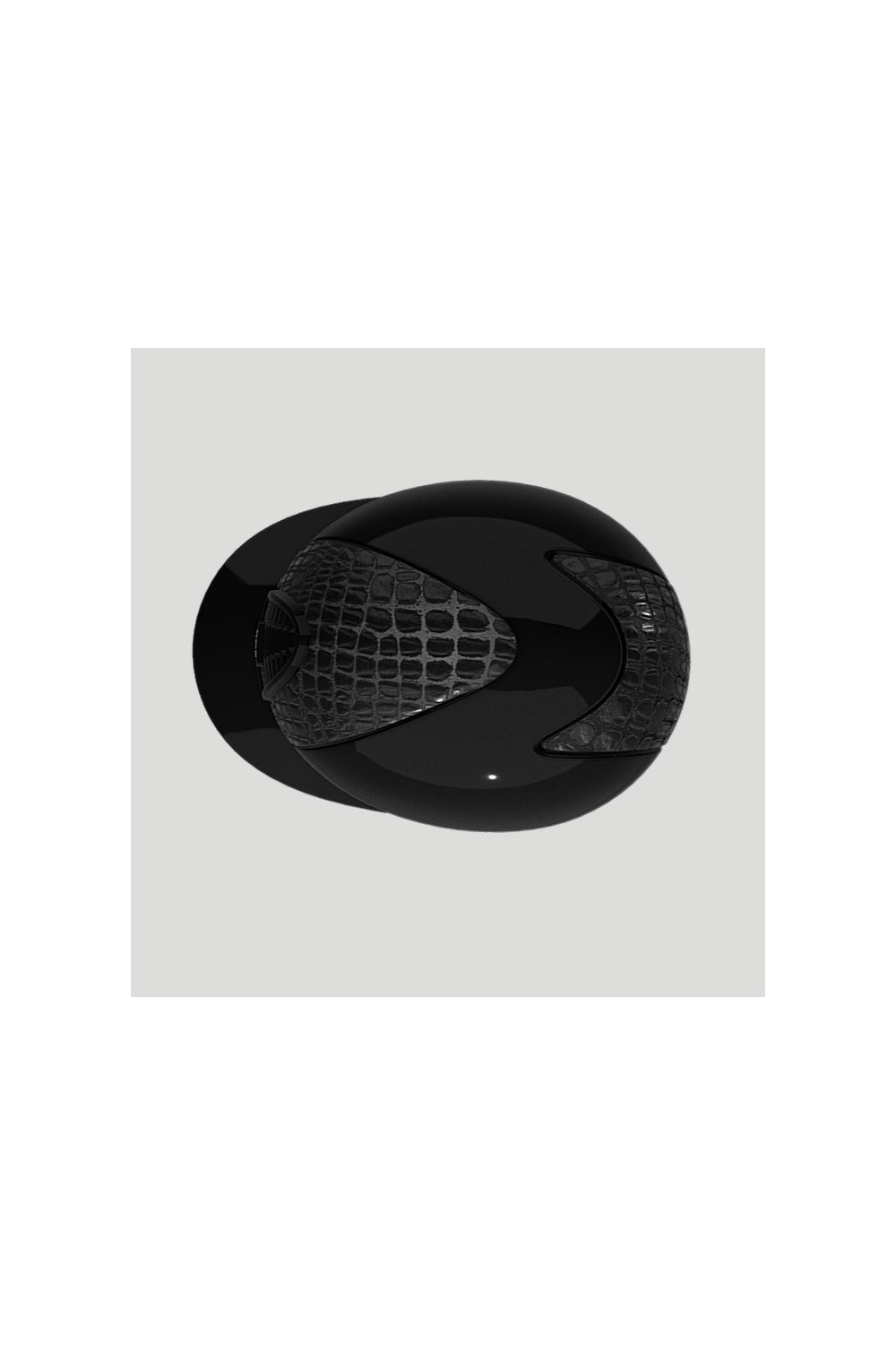 CASCO CROMO 2.0 CUSTOM COCODRILO BLACK KEP