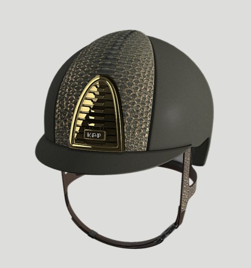 CASCO CROMO 2.0 CUSTOM GREENGOLD ELEGANCE KEP