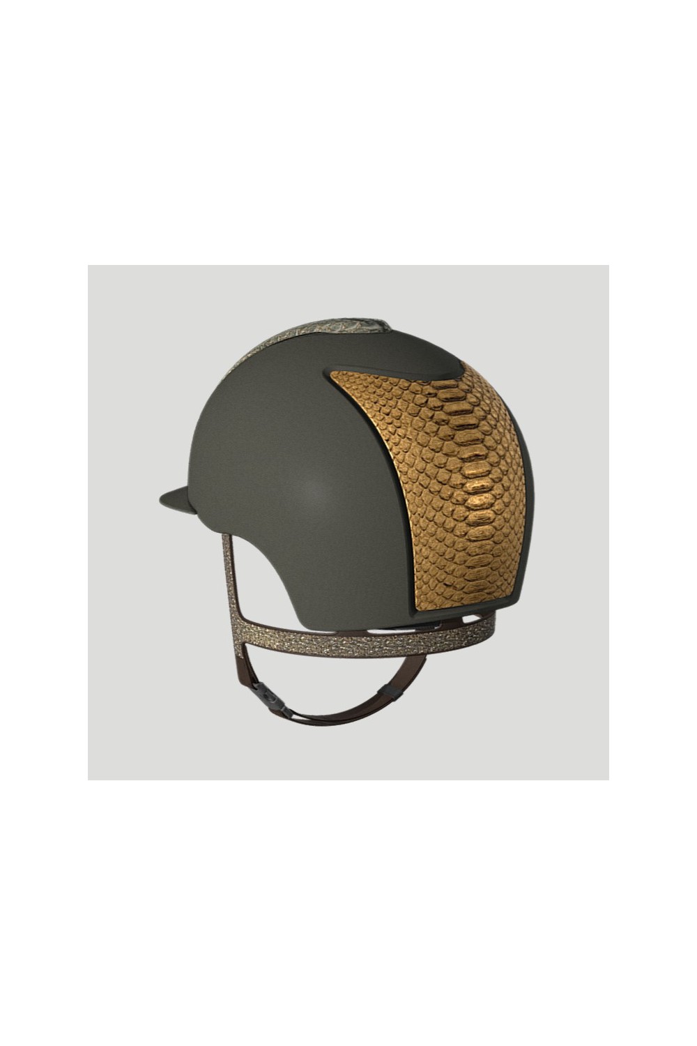 CASCO CROMO 2.0 CUSTOM GREENGOLD ELEGANCE KEP