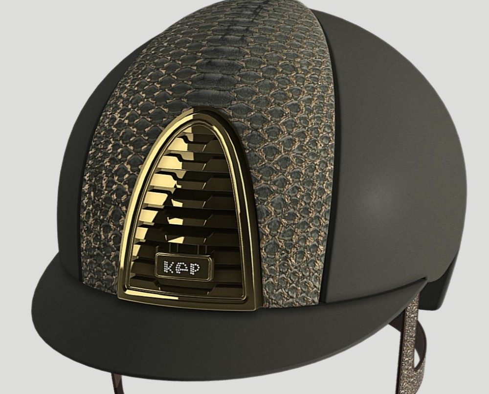 CASCO CROMO 2.0 CUSTOM GREENGOLD ELEGANCE KEP