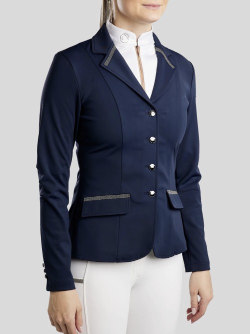 CHAQUETA COMPETICIÓN MOGLORIA GUN METAL CAVIAR TAPE MONTAR