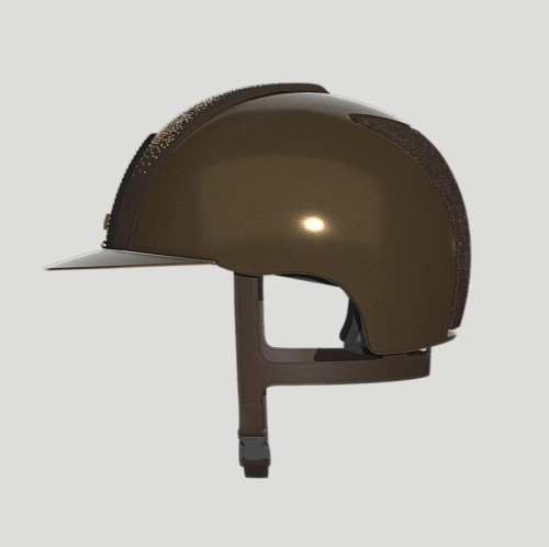 CASCO CROMO 2.0 CUSTOM BROWN-NEBULAGOLD KEP 2