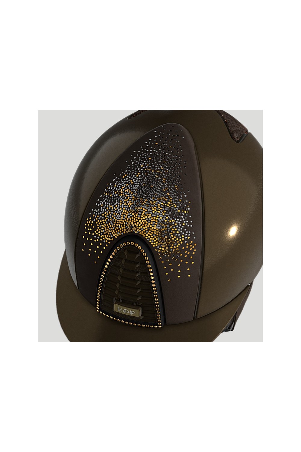 CASCO CROMO 2.0 CUSTOM BROWN-NEBULAGOLD KEP