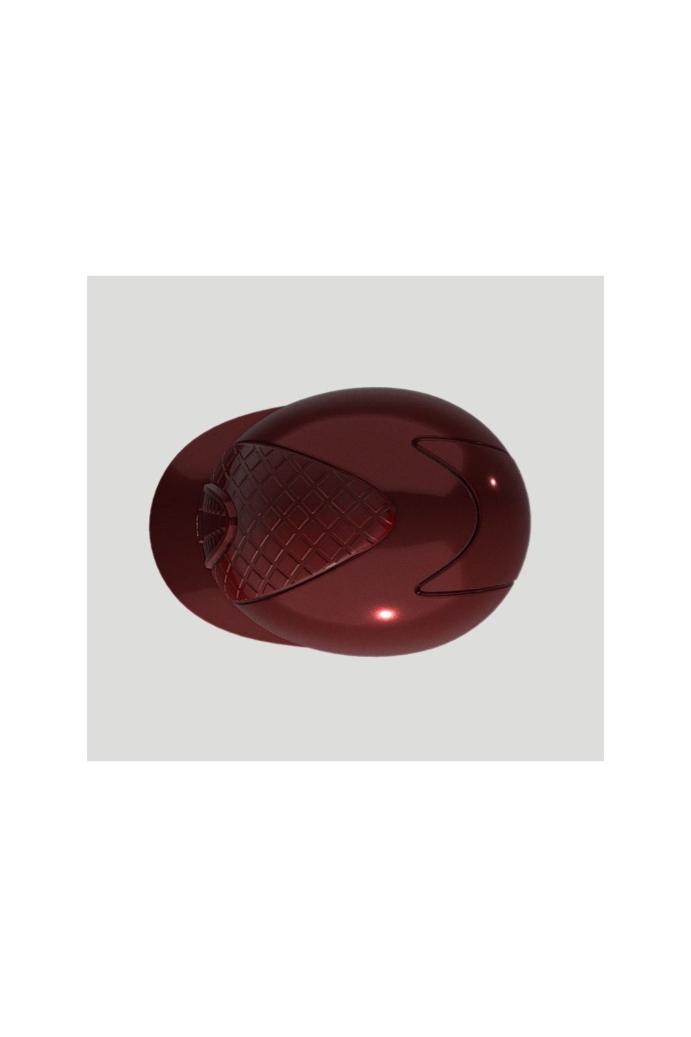 CASCO CROMO 2.0 CUSTOM BORDEAUX ELEGANCE KEP