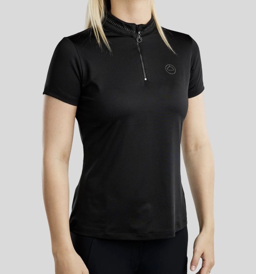 CAMISETA MANGA CORTA JUNIOR MOBLAIR GUN METAL CRYSTALS MONTAR