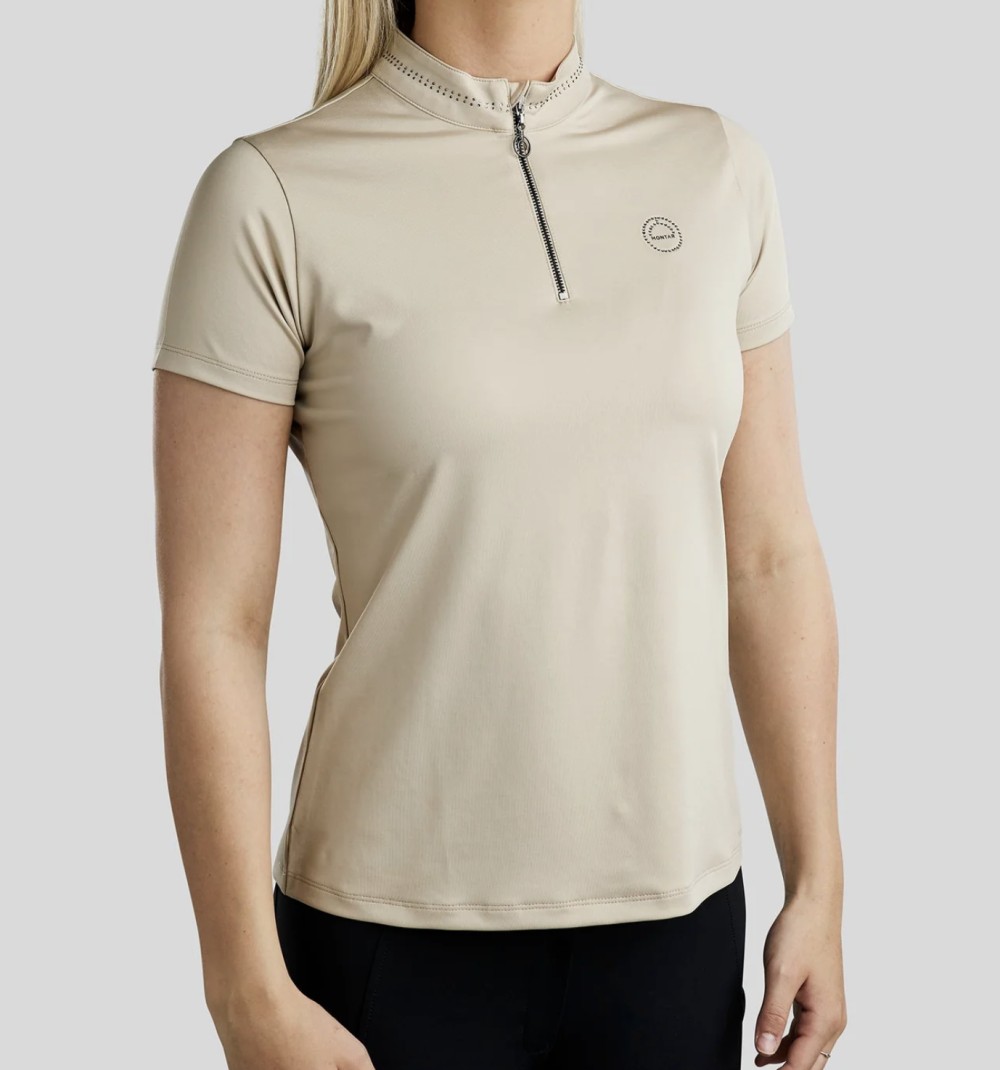 CAMISETA MANGA CORTA JUNIOR MOBLAIR GUN METAL CRYSTALS MONTAR