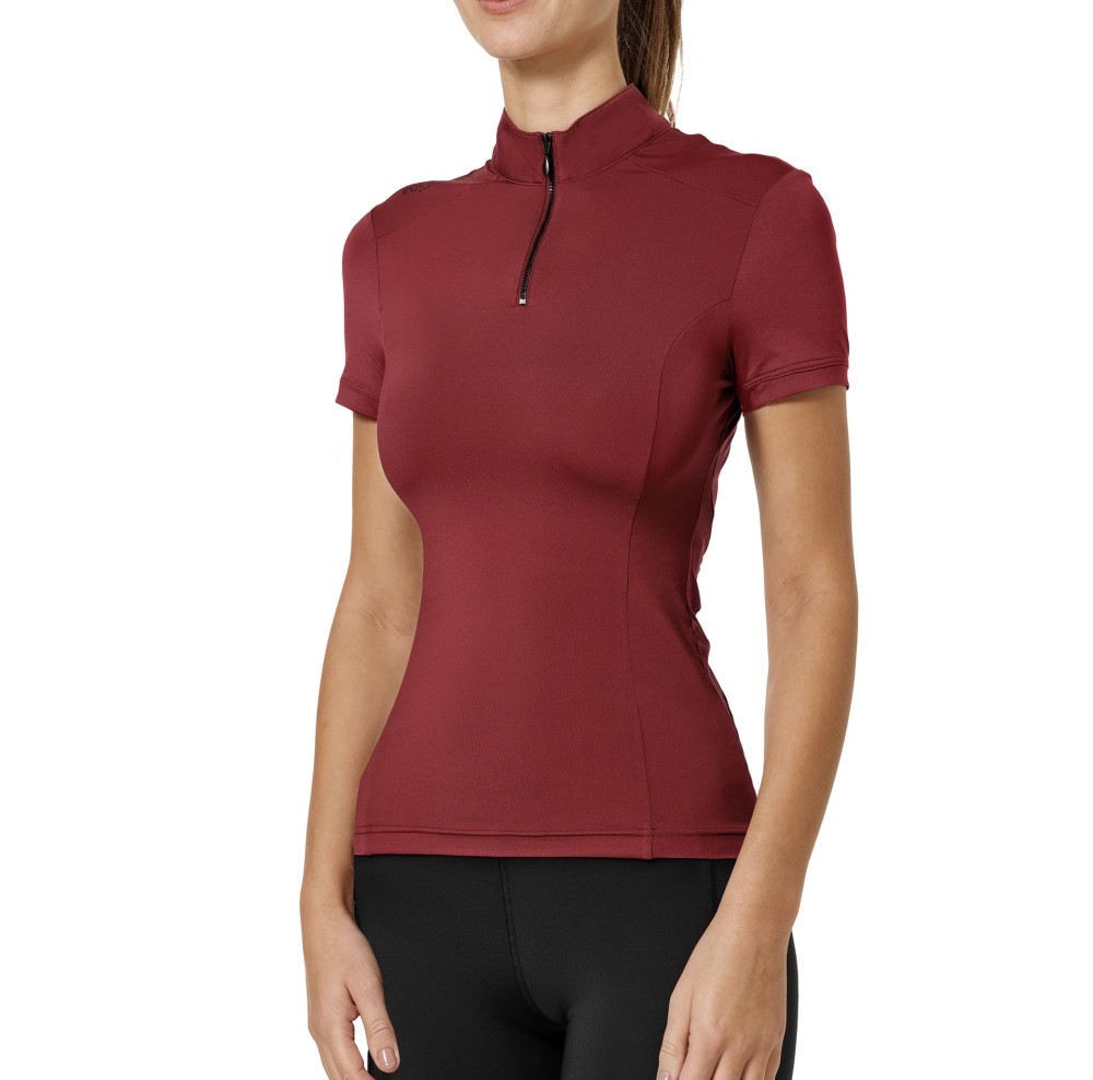 BASE LAYER UV MANGA CORTA BORDEAUX EQUESTRIAN STOCKHOLM
