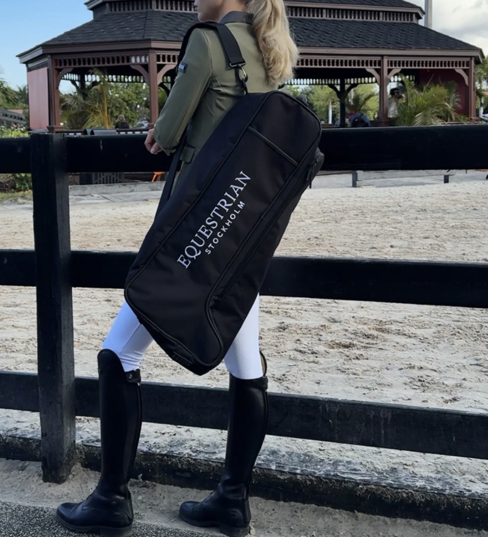 BOLSA NEGRA PARA BOTAS EQUESTRIAN STOCKHOLM
