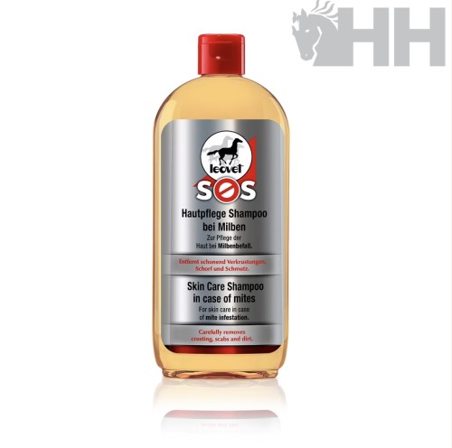 CHAMPU SOS CUIDADO DE LA PIEL EN CASO DE ACAROS, PARASITOS Y GARRAPATAS LEOVET