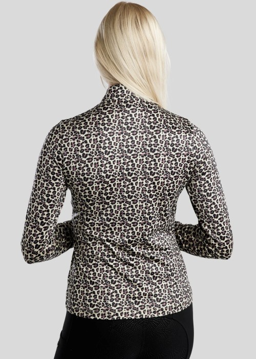 POLO MOLEONORA AO PRINTED DUSTY ROSE HOUSE MONTAR 2