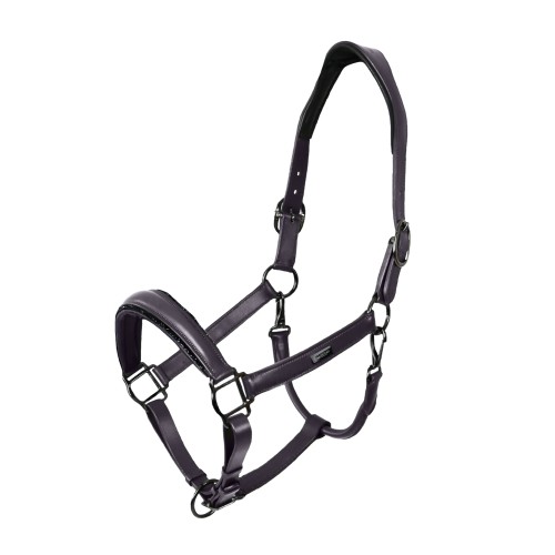 CABEZADA CUERO ANATOMIC GLIMMER DARK VIOLET EQUESTRIAN STOCKHOLM