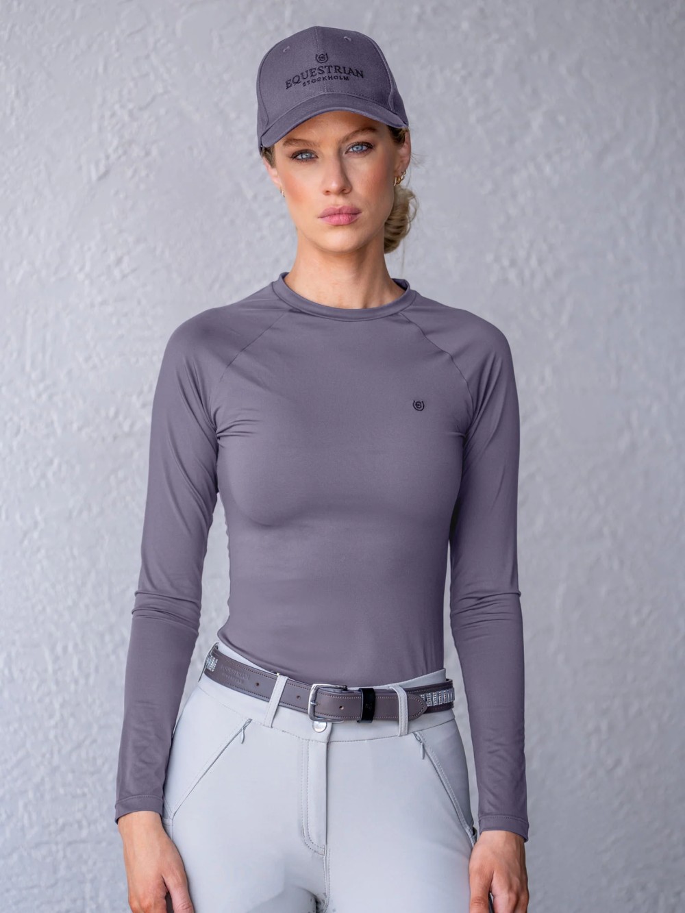 BASE LAYER DYNAMIC DARK VIOLET EQUESTRIAN STOCKHOLM