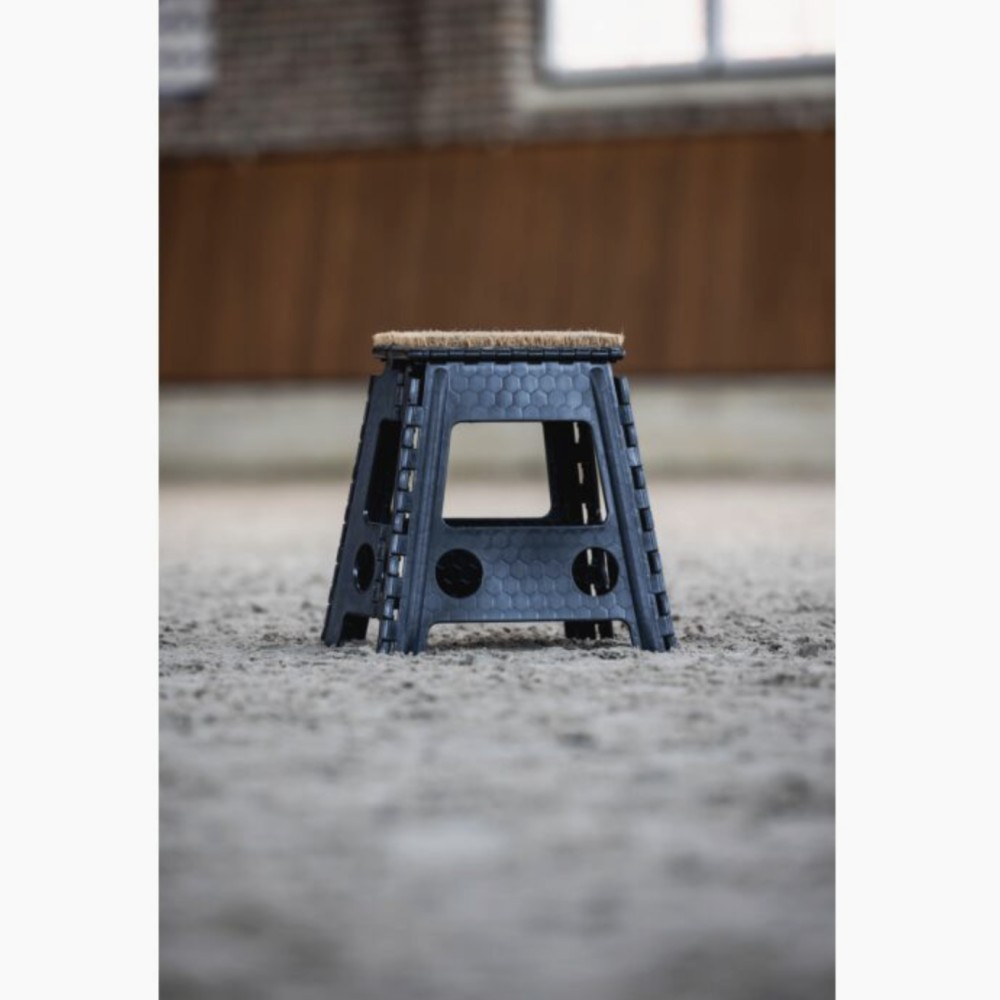 TABURETE PLEGABLE CON FELPUDO HKM