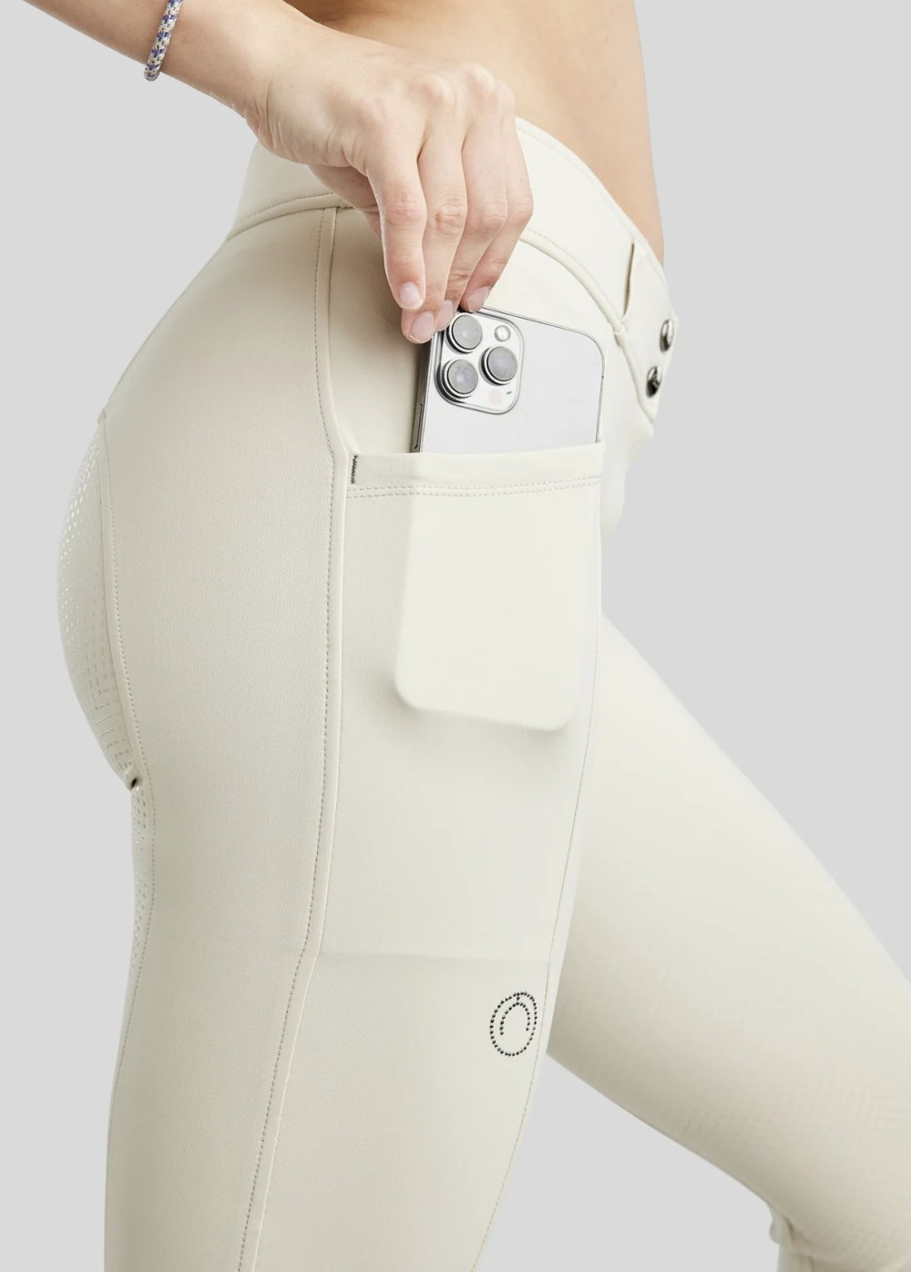 PANTALÓN MOZIDA REFINED GUN METAL CRYSTAL FG HOUSE MONTAR