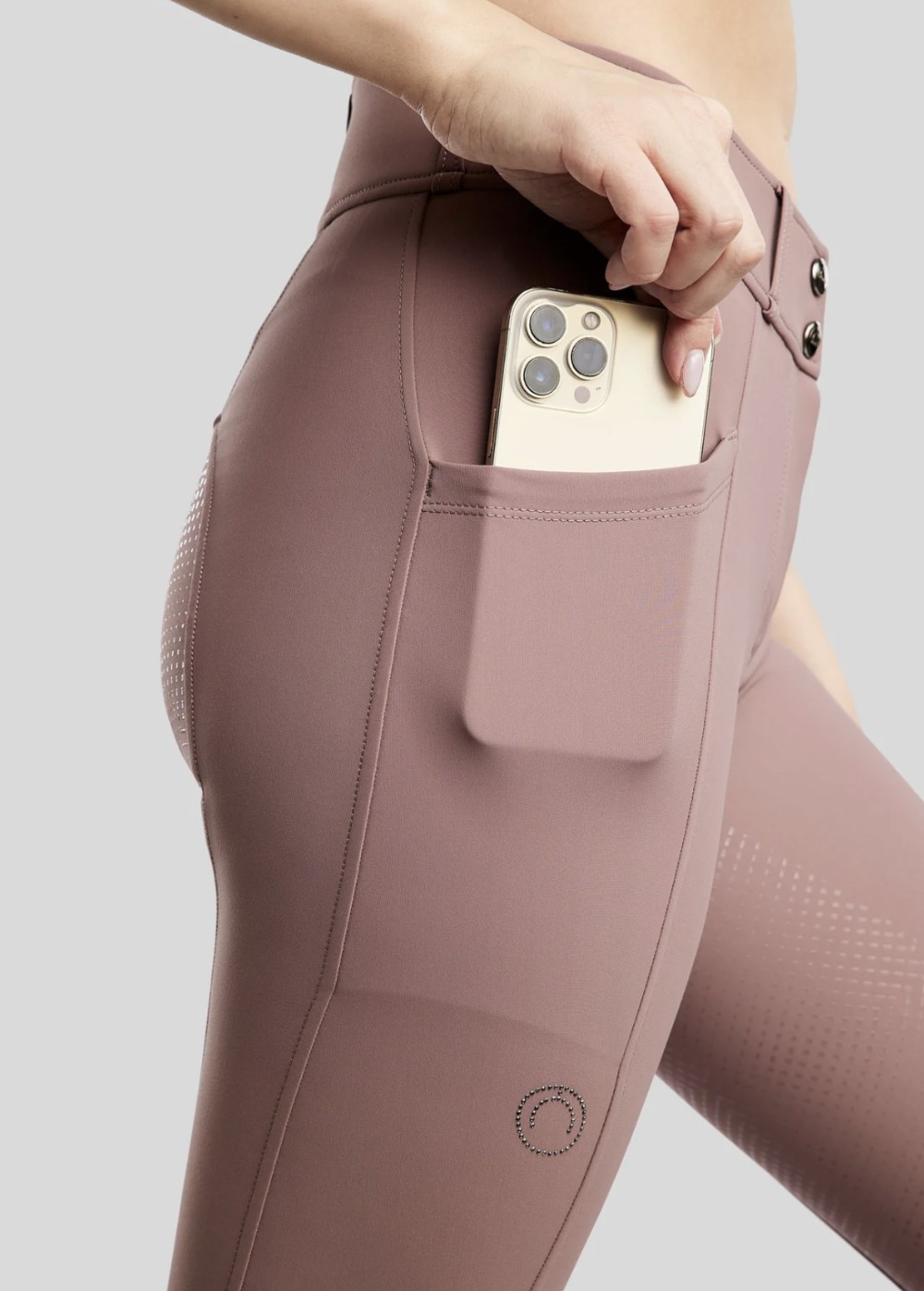 PANTALÓN MOZIDA REFINED GUN METAL CRYSTAL FG HOUSE MONTAR