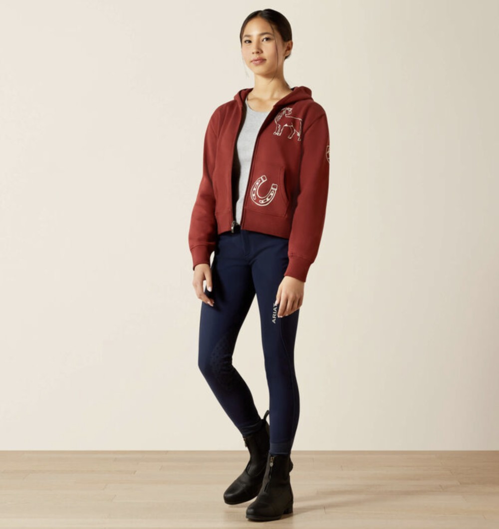 CHAQUETA FULL ZIP JUNIOR SPIFFY ARIAT