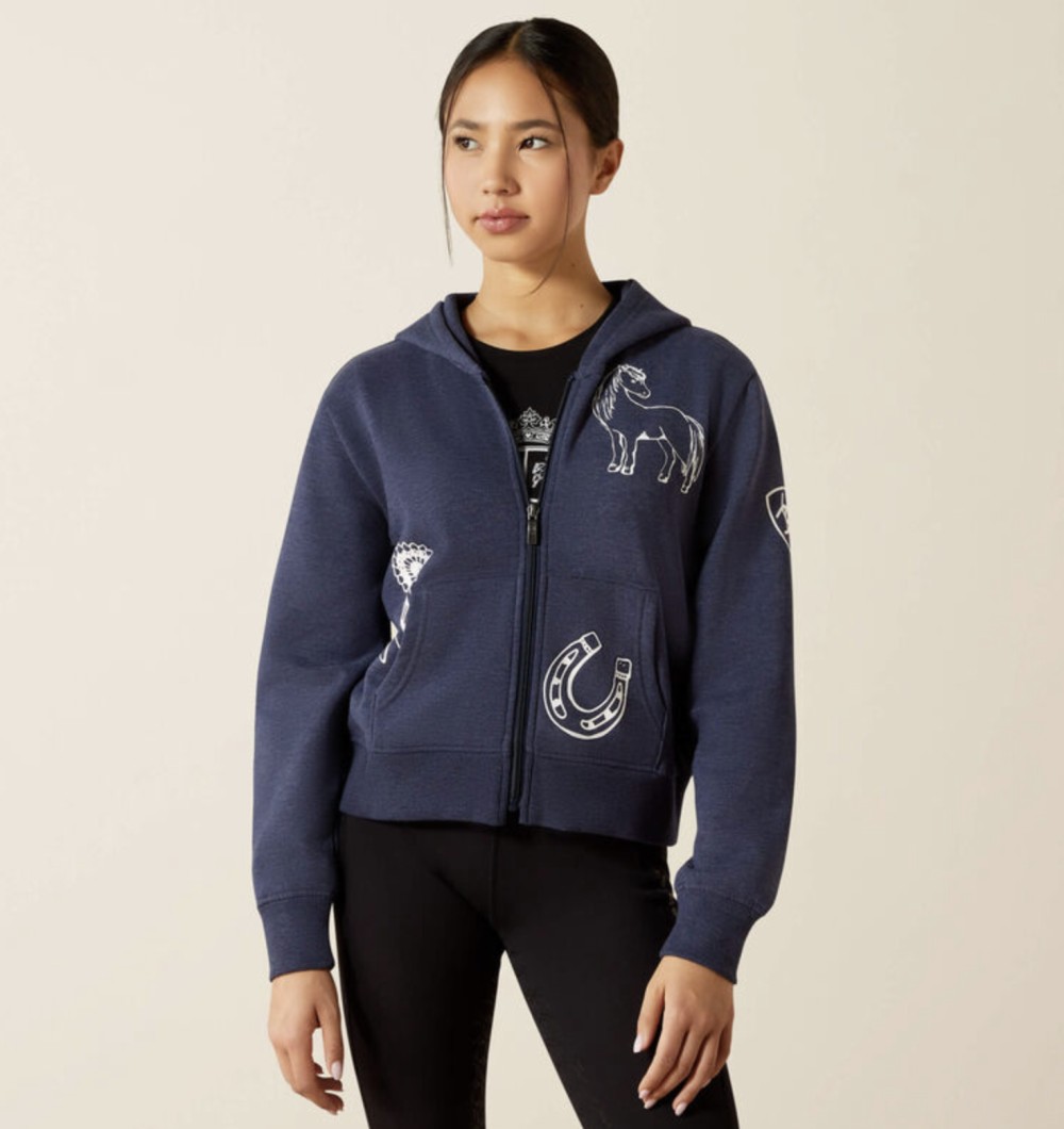 CHAQUETA FULL ZIP JUNIOR SPIFFY ARIAT