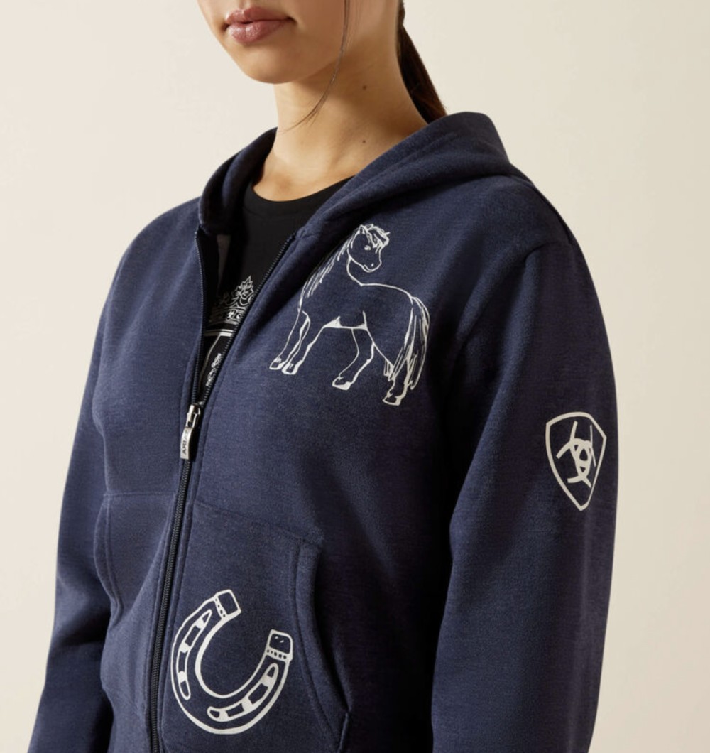 CHAQUETA FULL ZIP JUNIOR SPIFFY ARIAT