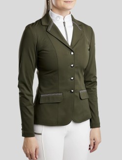 CHAQUETA MOGLORIA GUN METAL CAVIAR TAPE HOUSE MONTAR 2