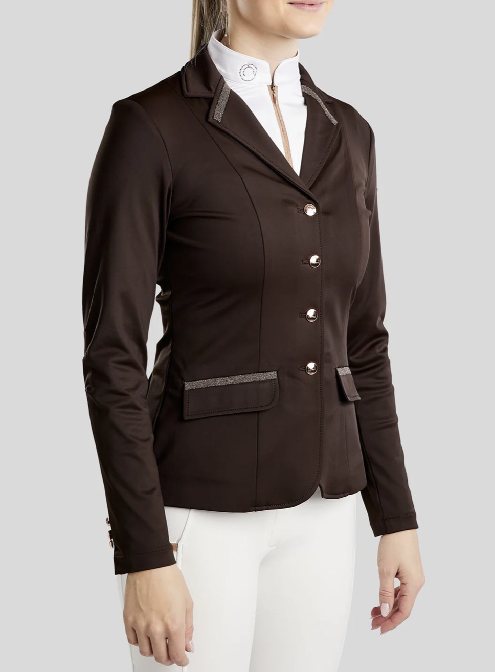CHAQUETA MOGLENDA ROSEGOLD CAVIAR TAPE HOUSE MONTAR