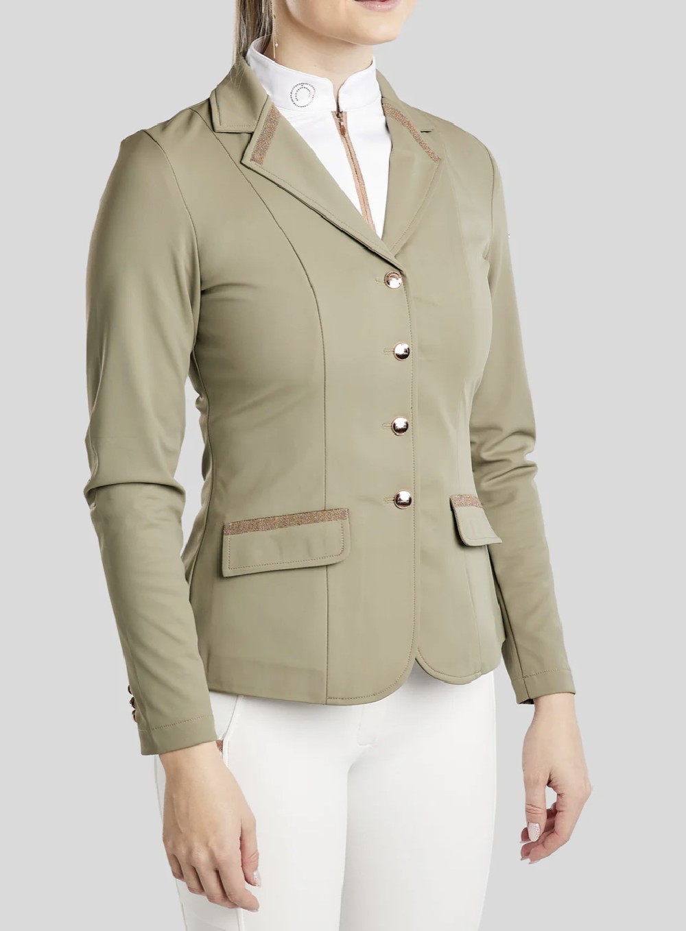 CHAQUETA MOGLENDA ROSEGOLD CAVIAR TAPE HOUSE MONTAR