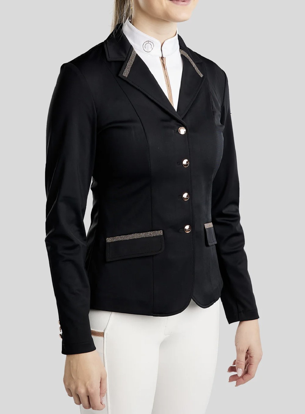 CHAQUETA MOGLENDA ROSEGOLD CAVIAR TAPE HOUSE MONTAR