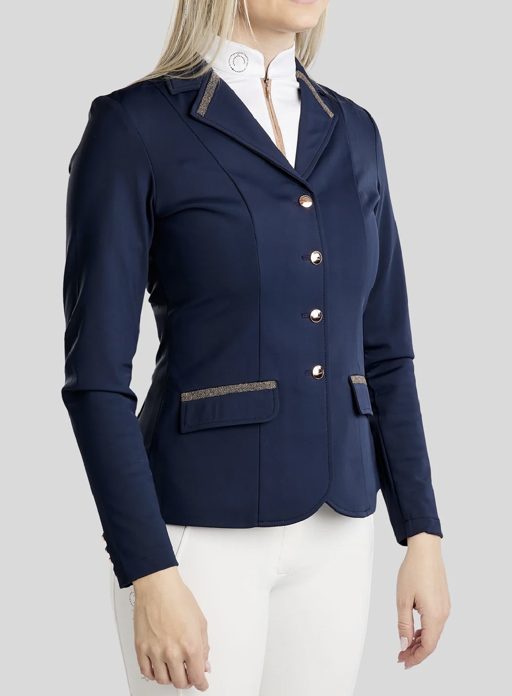 CHAQUETA MOGLENDA ROSEGOLD CAVIAR TAPE HOUSE MONTAR