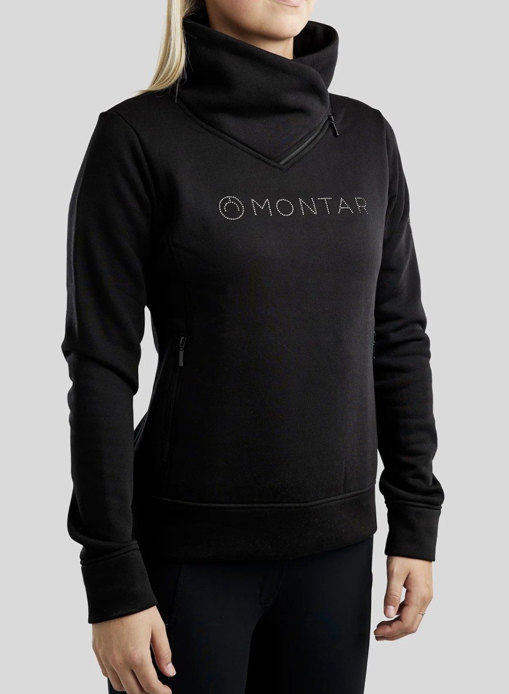 SUDADERA MONAJA CRYSTALS MONTAR