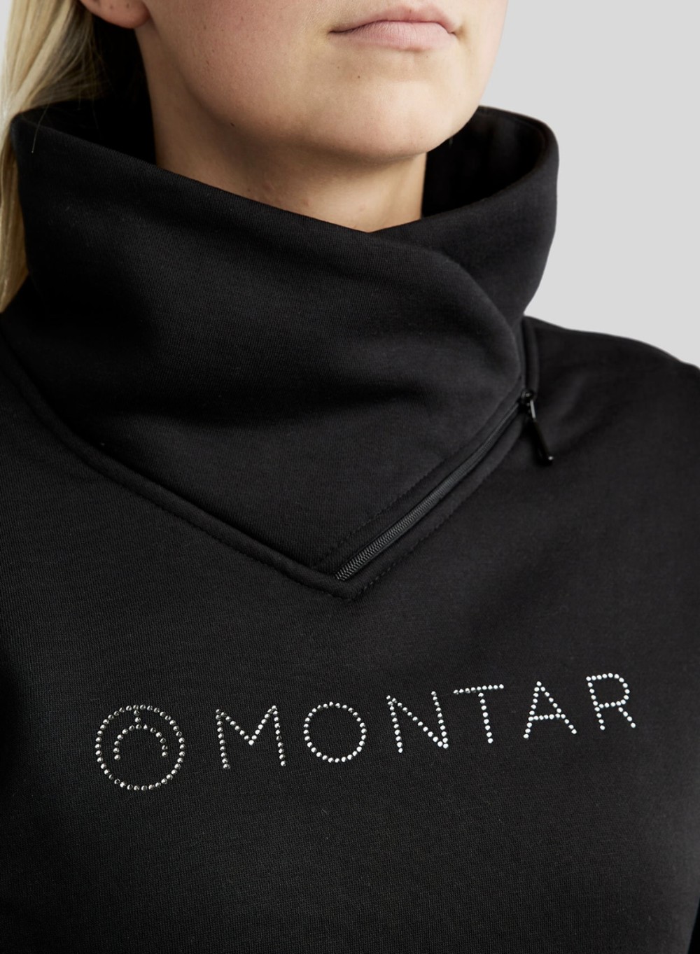 SUDADERA MONAJA CRYSTALS MONTAR