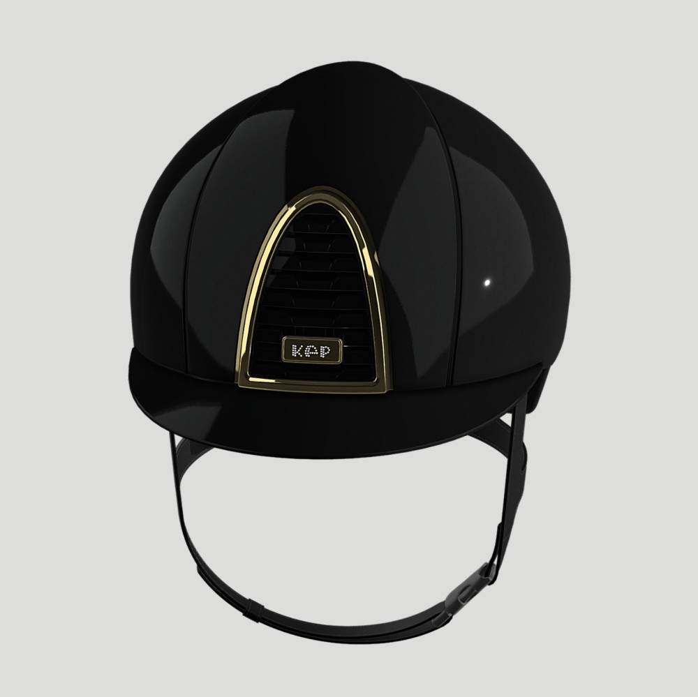 CASCO CROMO 2.0 CUSTOM POLISH BLACKGOLD ELEGANCE KEP