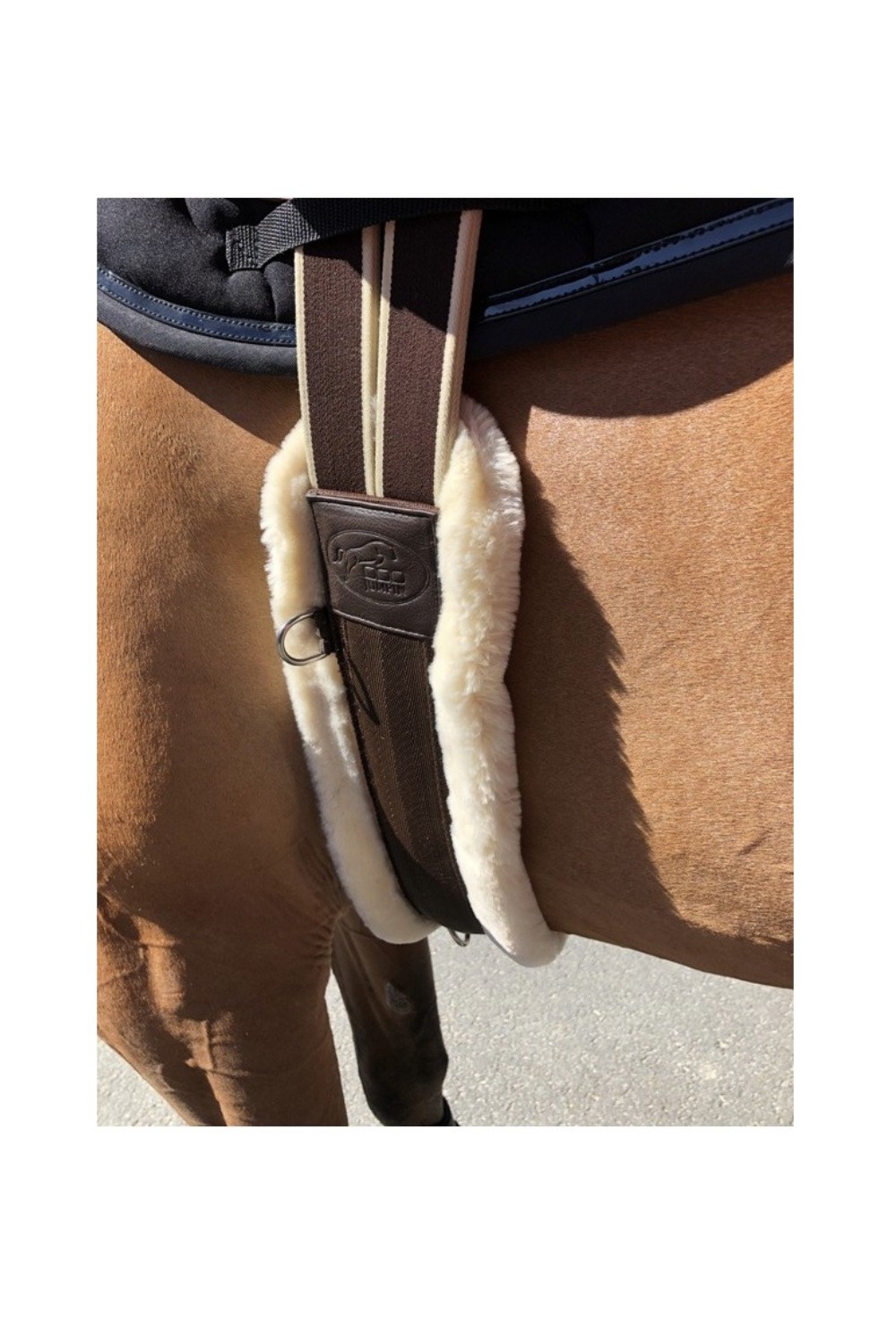 CINCHA DE PELO SINTETICO 125cm JUMP'IN