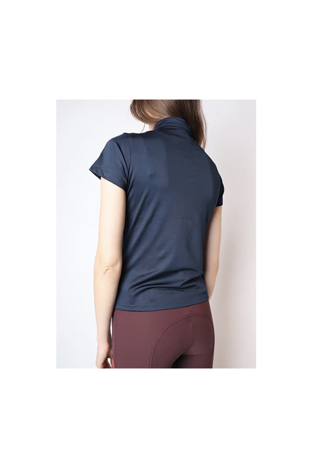 POLO FEMKA ROSEGOLD DARK NAVY MONTAR