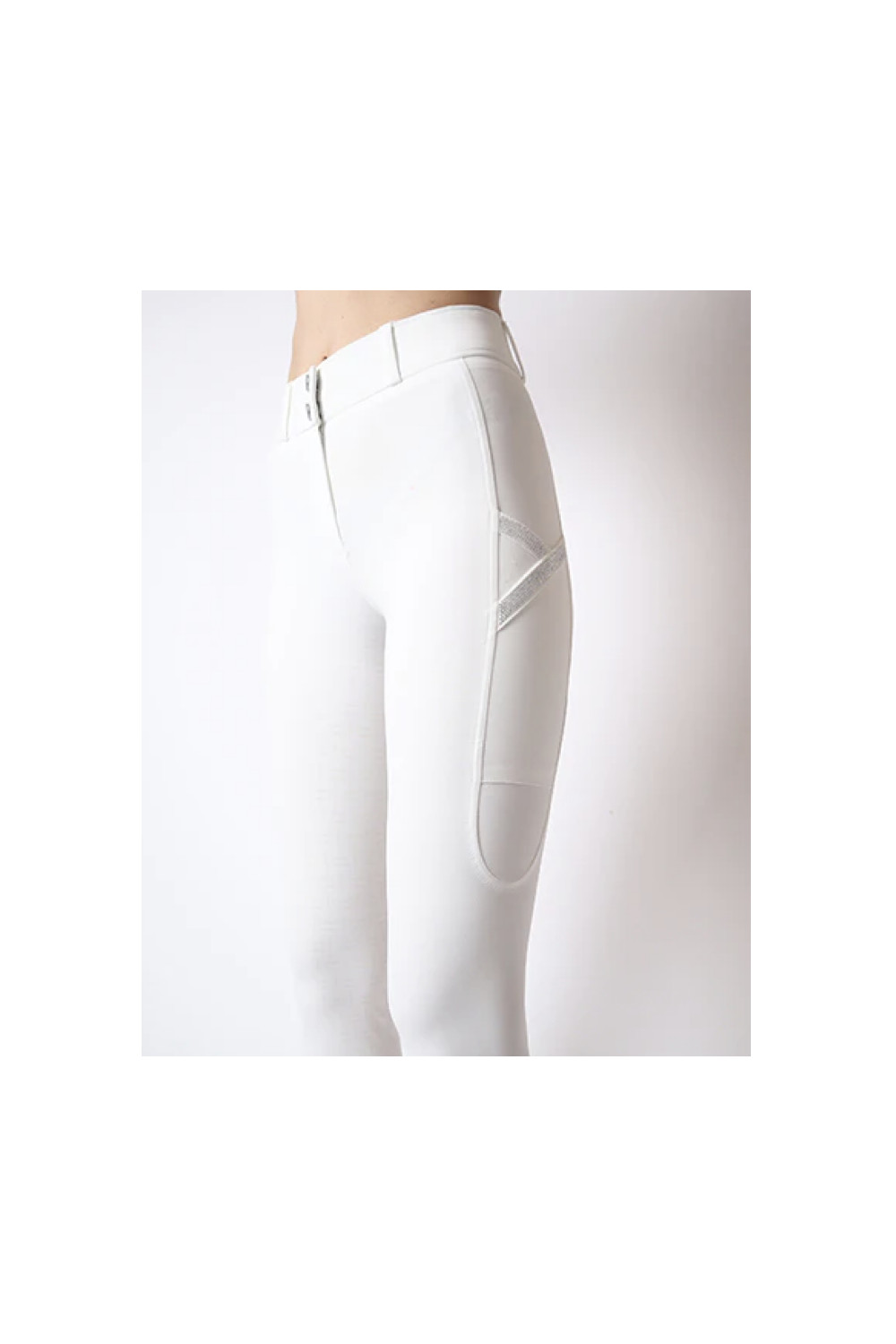 PANTALON REBEL TONE IN TONE CRYSTALS MONTAR