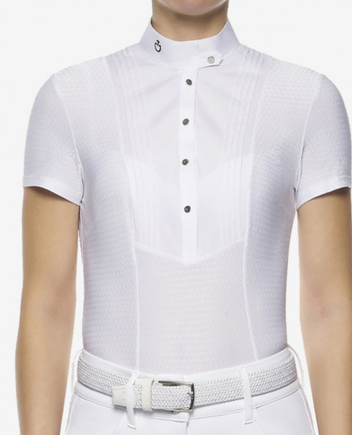 POLO CONCURSO CON BOTON CIERRE CAVALLERIA TOSCANA 2