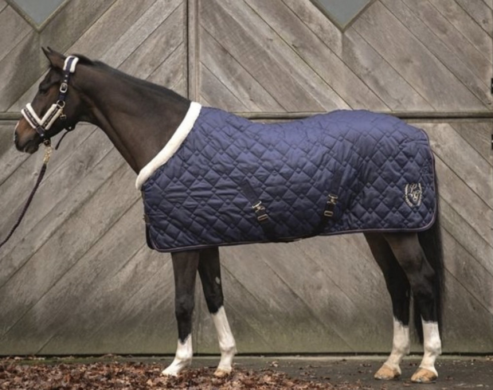 MANTA DE CUADRA MORELLO