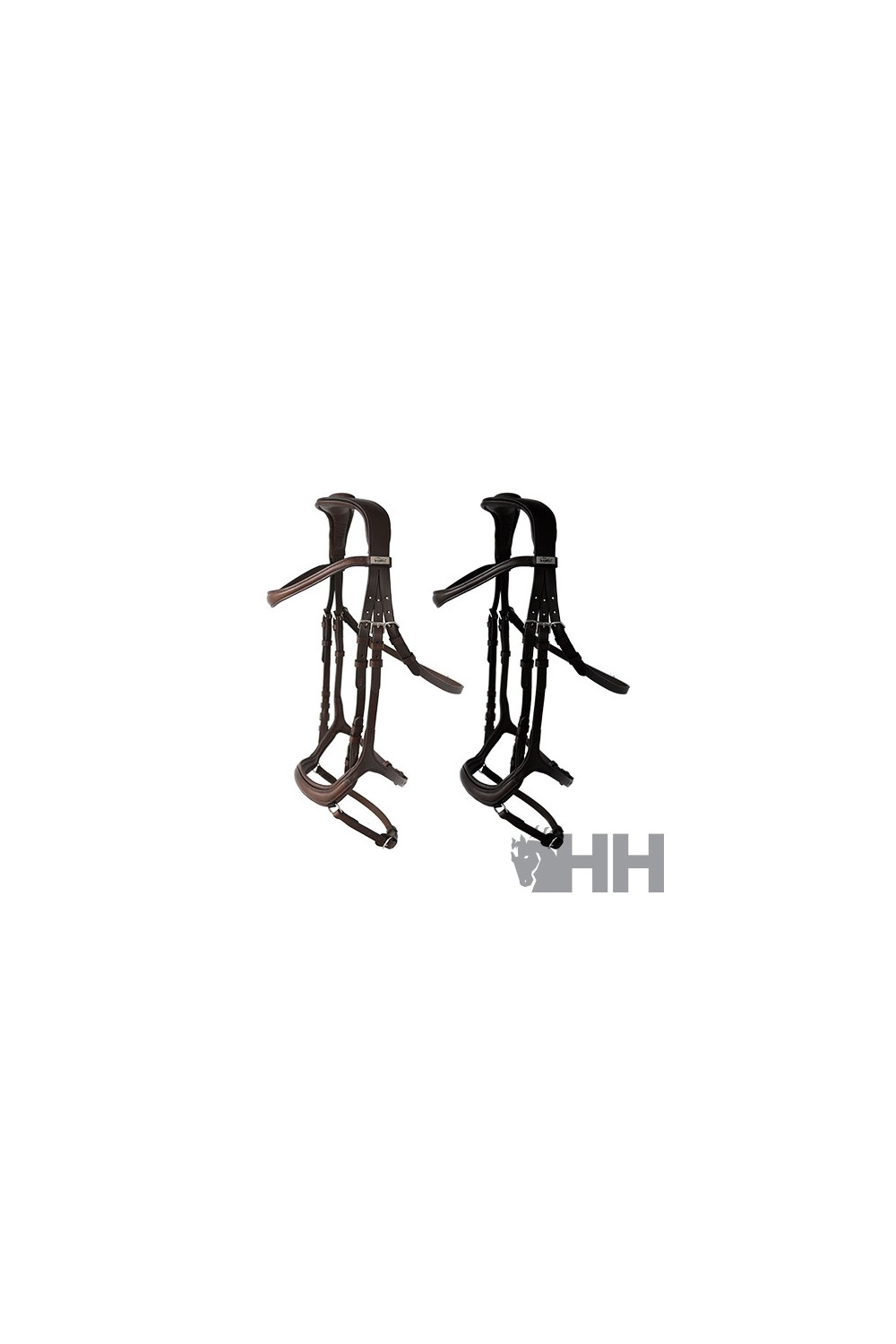 Cabezada inglesa lexhis yedra filete con riendas goma