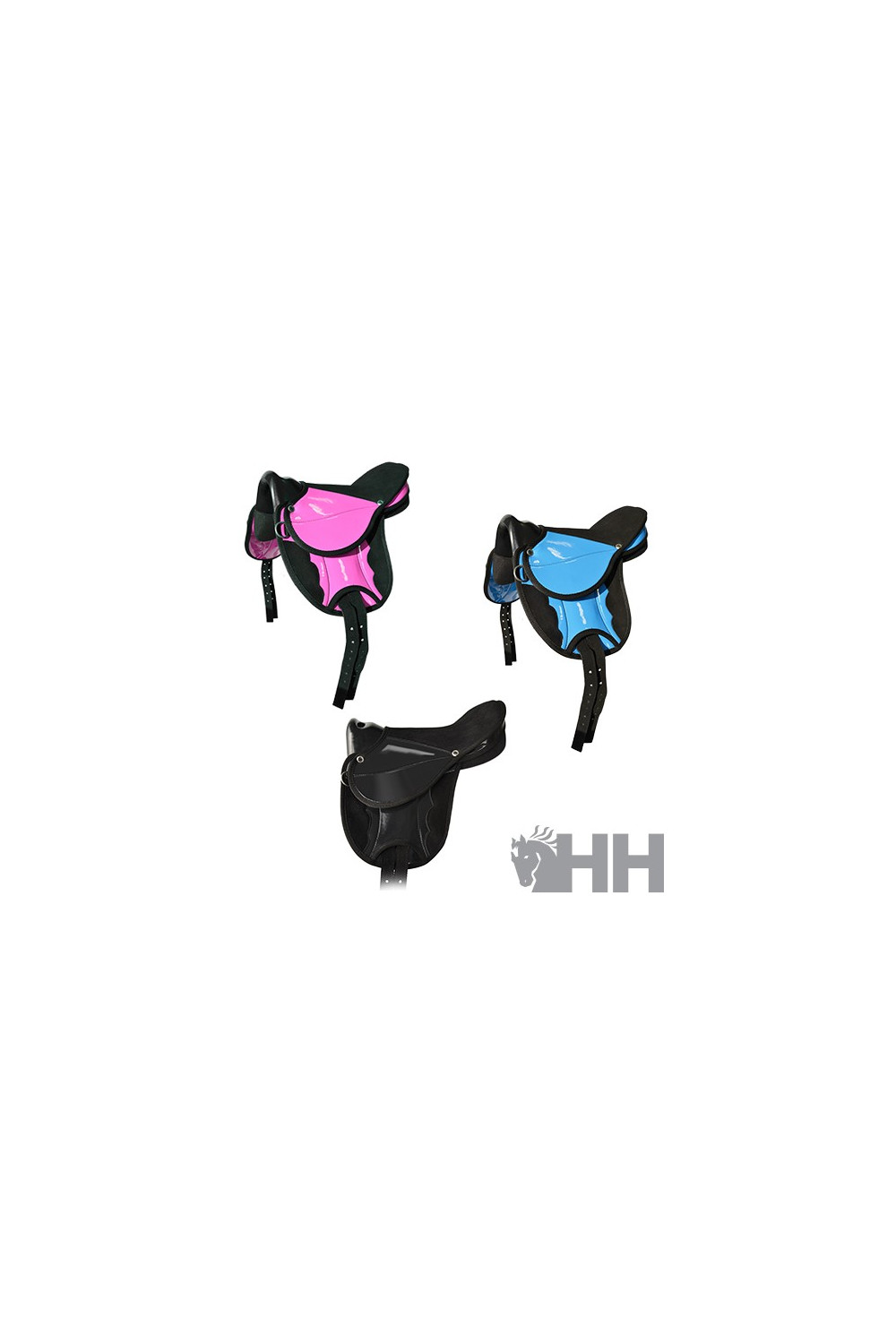 Silla ing.niños lexhis shetty sintética (juego silla + cincha + aciones + estribos)