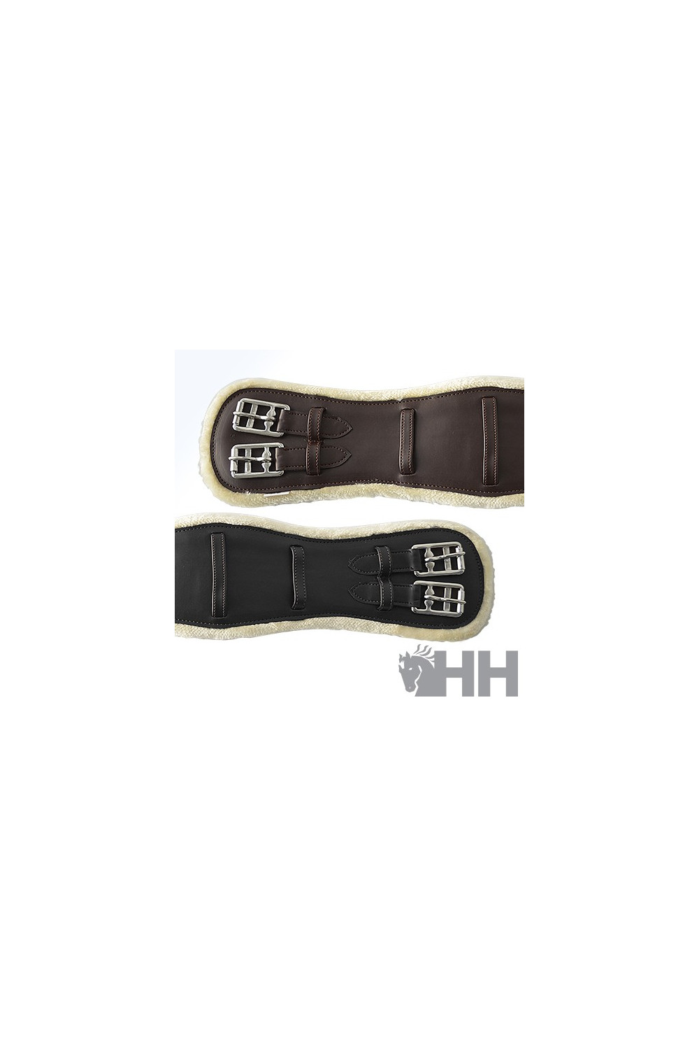 Cincha lexhis corta sintética con borreguillo