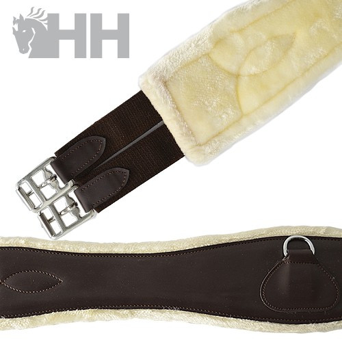 Cincha lexhis larga sintética con elásticos y borreguillo 2