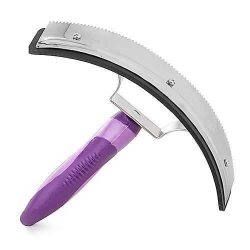 Secador lexhis soft line medialuna metalico con dientes