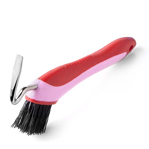 Limpiacascos lexhis soft line con mango y cepillo