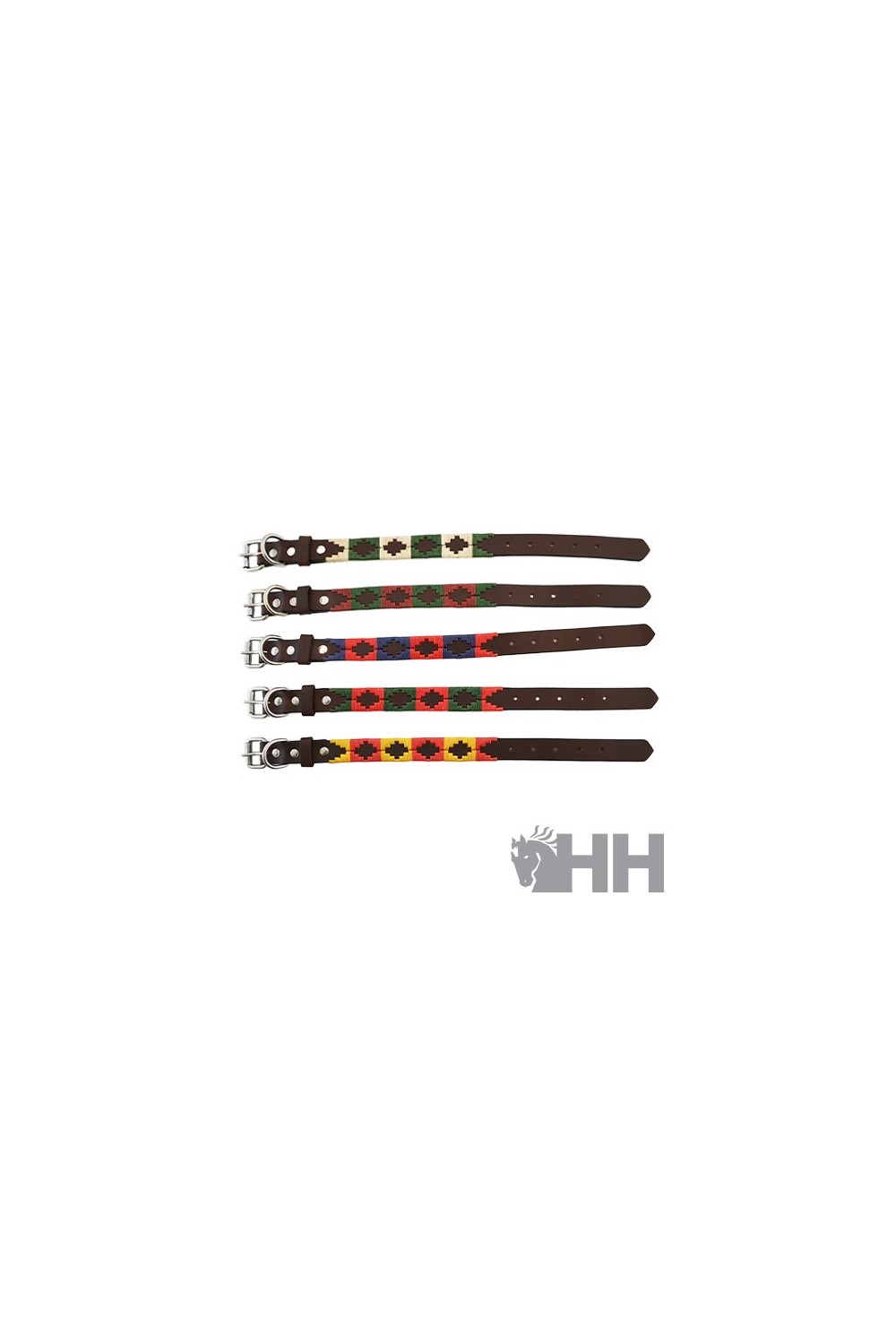 Collar lexhis para perros cuero modelo navajo