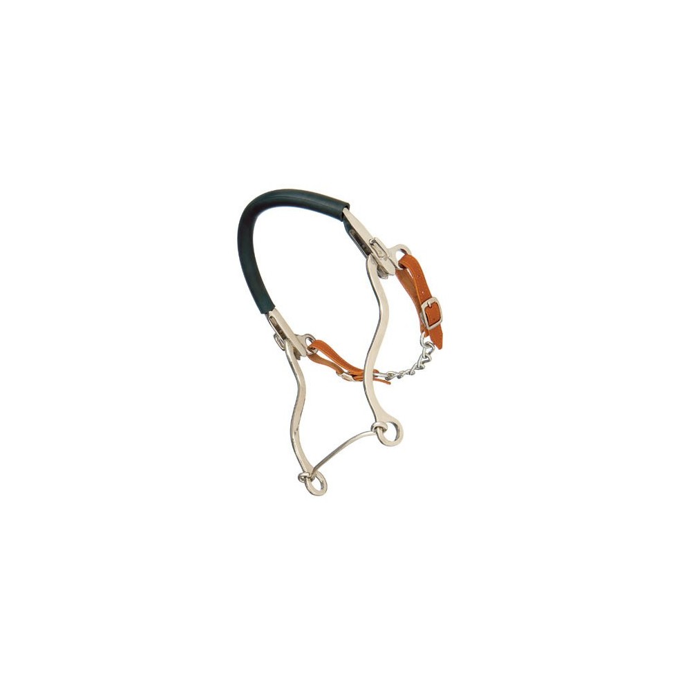 Bocado sefton hackamore largo inoxidable