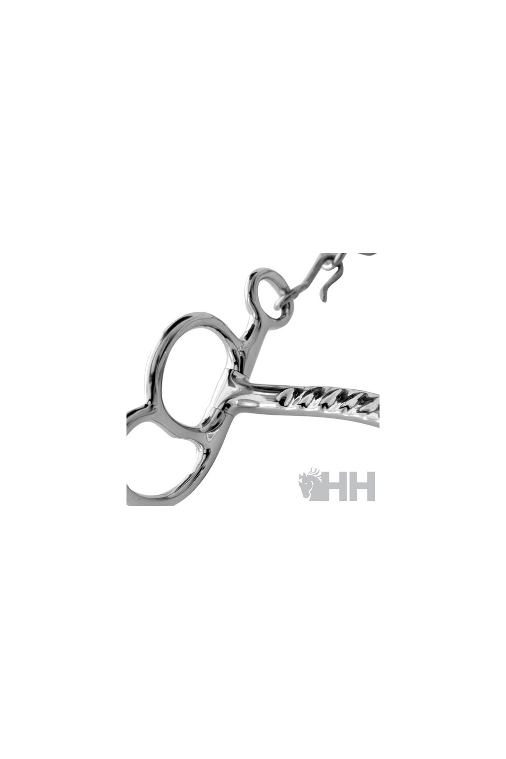 Bocado sefton barcelona 2 anillas con embocadura arco